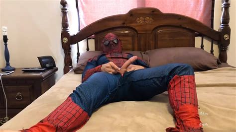 Spider Man Whacks Off N Suit 2 Cum Gay Amateur Porn Feat Adam Castle XHamster
