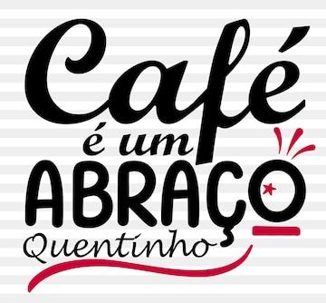 Frases Para Xicara De Cafe - Frase de café para aplicar a uma xícara em português brasileiro | Vetor ...