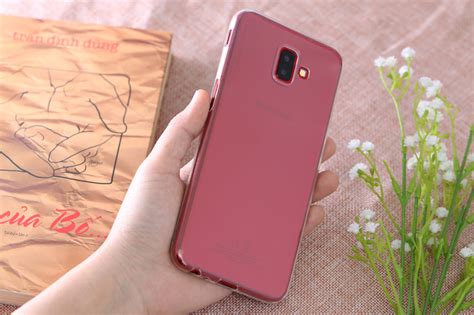 Ốp lưng Galaxy J6 Nhựa dẻo Nake Slim JM nude