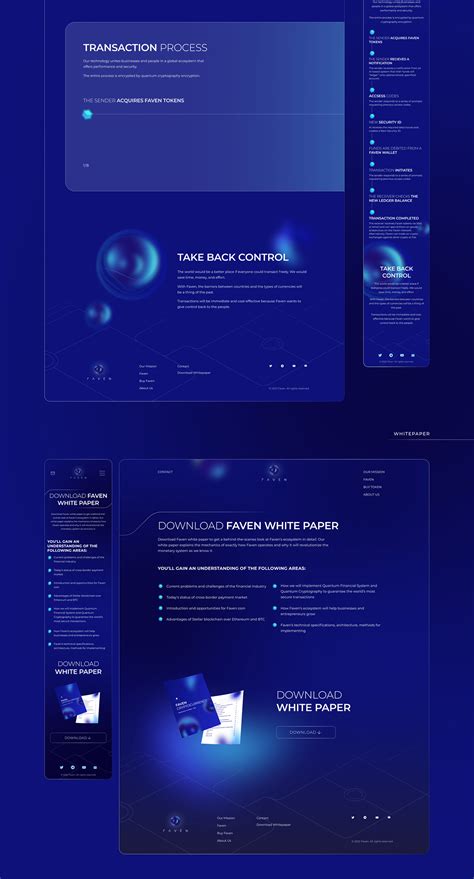 Faven Website Design On Behance