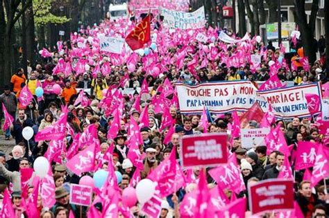 La Mobilisation Contre Le Mariage Gay N Est Qu Un D But