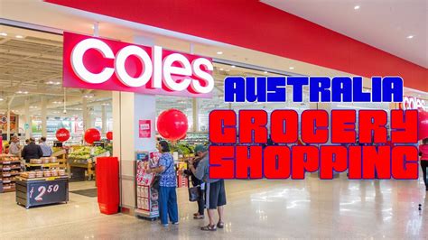 Coles Australia Grocery Shopping Australia Australian Supermarket