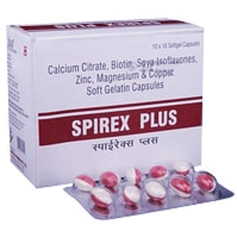 SPIREX PLUS CAPSULE Price, Uses, Side Effects, Composition - Apollo ...