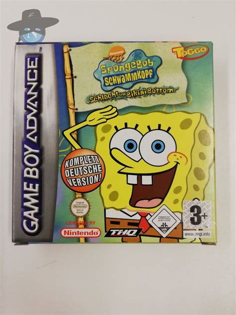 Spongebob Schlacht Um Bikini Bottom Nintendo Gba Gebraucht In St Gallen F R Chf