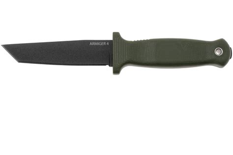 Demko Knives Armiger 4 Tanto Point Arm4 80crv2 Od Tp Od Green Tpr