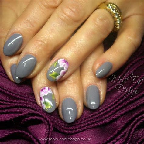 Concrete Alibi With One Stroke Inklondon Onestroke Flowers Nailart