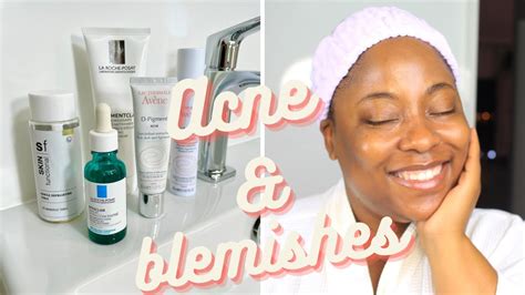 My Acne And Blemishes Free Skincare Routine South African Youtuber Youtube