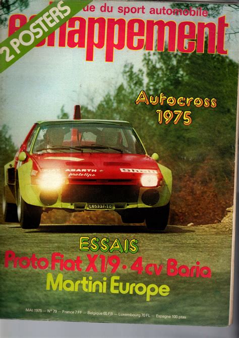 Echappement N° 79 – Mai 1975 – Etoile Auto49