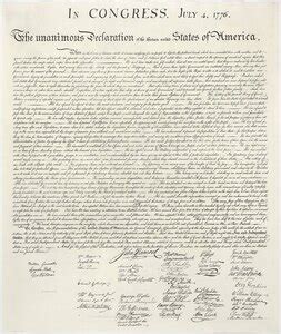 What is the purpose of the first paragraph in the Declaration of