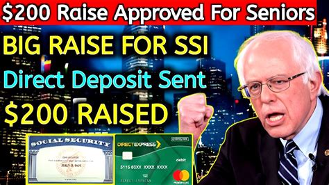 Finally Raise Approved Direct Deposit Sent To Social Security Ssi