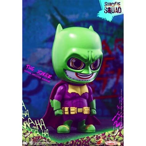 台灣現貨 Hot TOYS COSBABY Q版 自殺小隊 小丑蝙蝠俠 冒名 公仔 野獸國 手辦 DC Joker 蝦皮購物