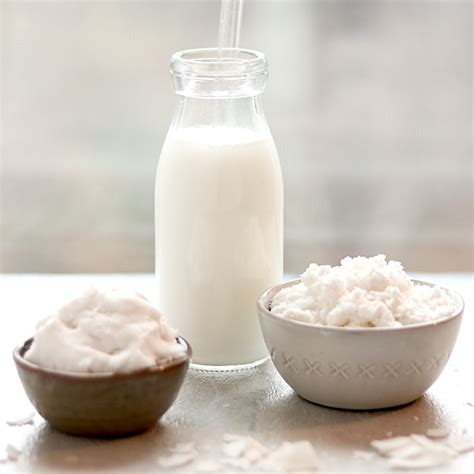 How To Make Coconut Milk And Coconut Cream From Dried Coconut For Eat
