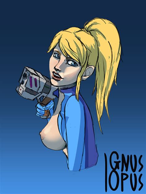 Samus Pinup By Ignusopus Hentai Foundry