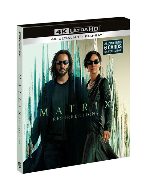 Compra Matrix Resurrections Card Collection 4K Ultra Hd Blu Ray Blu