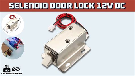 selenoid door lock  dc youtube