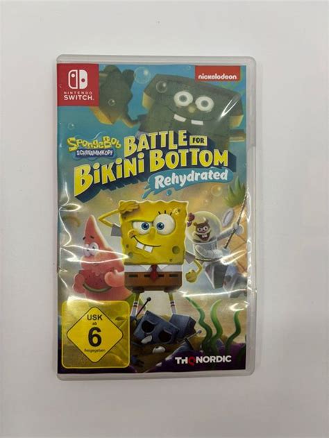 Spongebob Schwammkopf Battle For Bikini Nintendo Switch Gebraucht