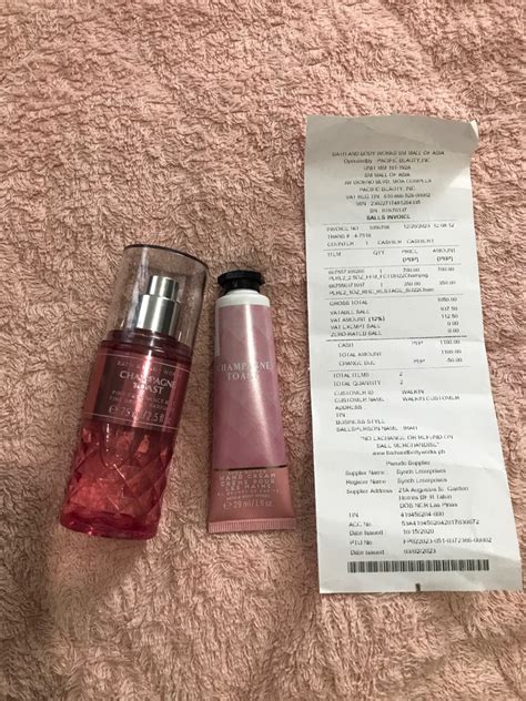 Bbw Champagne Toast Set Beauty Personal Care Fragrance Deodorants On Carousell