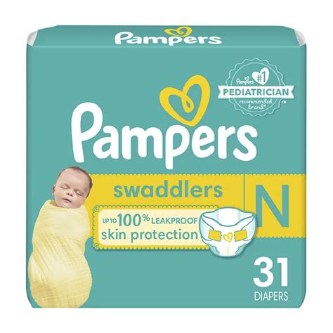 Pampers Swaddlers Jumbo Pack Diapers Size Newborn Shop Diapers At H E B