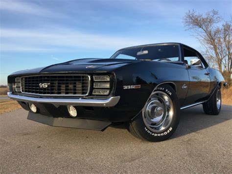 Camaro Rs Ss Speed Black Frame Off Restored For Sale