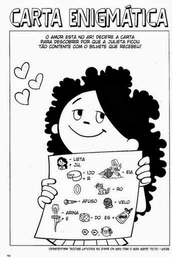 Carta Enigmatica 2 Ano - + 60 Atividades com Cartas Enigmáticas para Imprimir