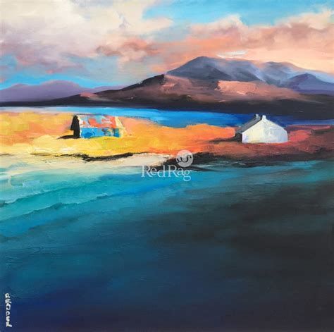 Iona Shore By Scottish Contemporary Artist Garry Brander