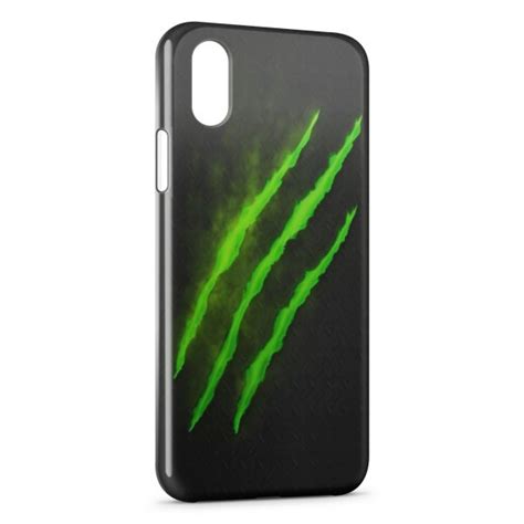 Coque Iphone Xr Monster Energy Griffe Pixypia