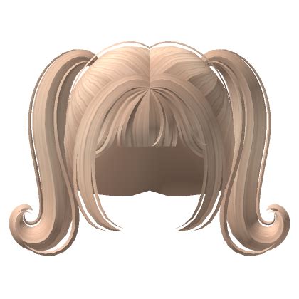 Fairy Swirly Pigtails Blonde Roblox