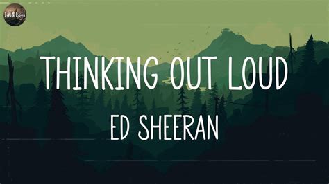 Ed Sheeran Thinking Out Loud Lyrics Vampire Olivia Rodrigo