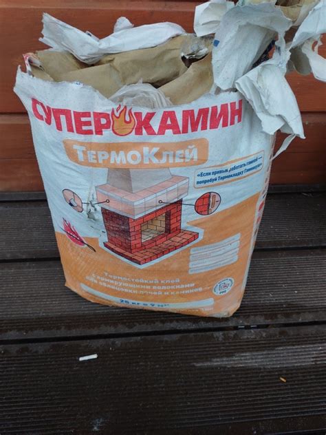 Клей для облицовки печей и каминов Plitonit СуперКамин ТермоКлей ВТ 25 ...