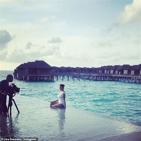 Lisa Snowdon Shares A Stunning Snap In Tiny String Bikini As She Beams She Loves Her Job