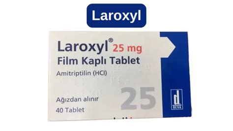 Laroxyl Nedir? Ne İşe Yarar? Yan Etkileri ve Kullananlar ⭐️