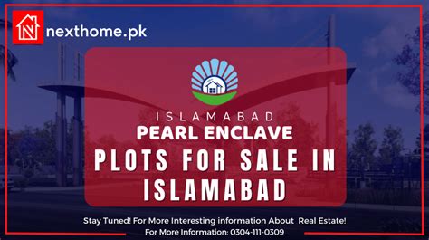 Plots For Sale In Islamabad Pearl Enclave Nexthome Pk