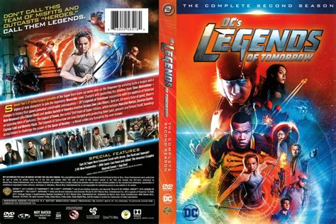 Legends Of Tomorrow Season 2 2017 R1 Dvd Cover Dvdcovercom