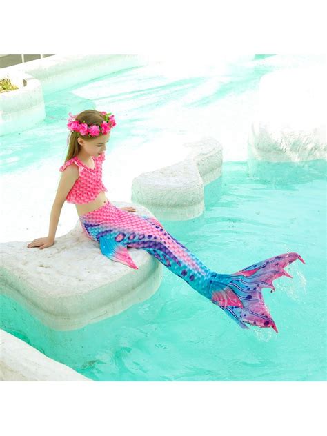 Citai Çocuklar Deniz Kızı Mayo Mayo Bikini Yurt Dışından Fiyatı