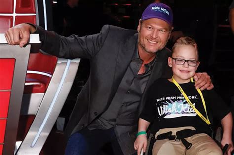 Blake Shelton Makes Wish Come True For Special 7 Year Old Fan