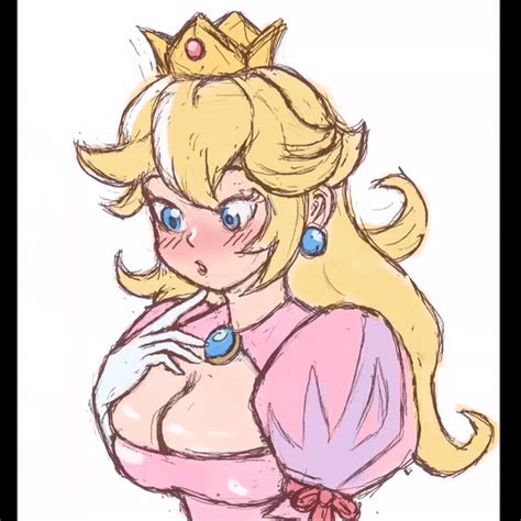 Animation Princess Peach Is Having Problems With Her Big Boobs By D Nt Hentai Foundry