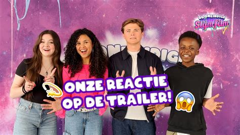 Bibi En Slijm Cast Kijken Voor Het Eerst De Trailer Youtube