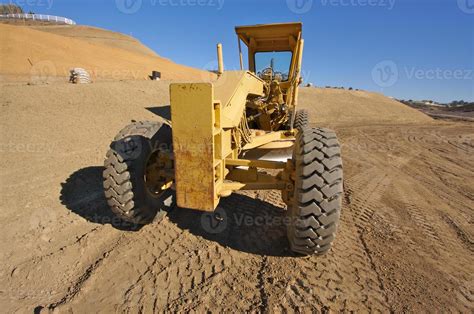 Tractor at a Construction Site 16369941 Stock Photo at Vecteezy