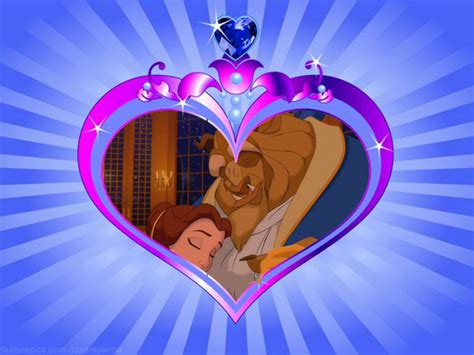 Belle And Adam Disney Valentines Day Fan Art 34487526 Fanpop
