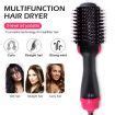 One Step Hair Dryer And Volumizer Hot Air Brush Pink