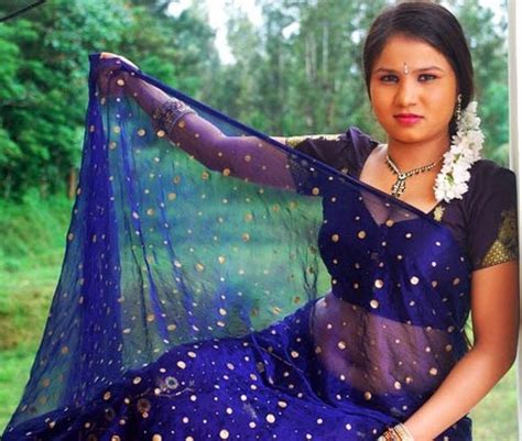 Hot Actress Telugu Aunty Saree Drop Still