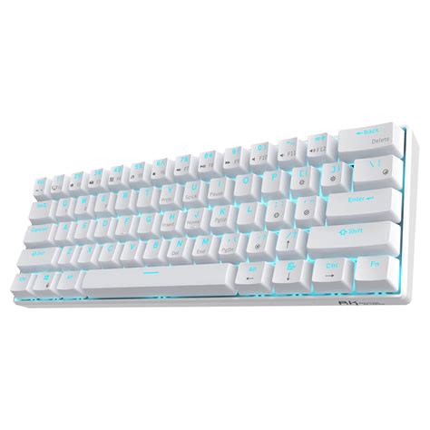 royal kludge rk  white wireless mechanical gaming keyboard rkgaming