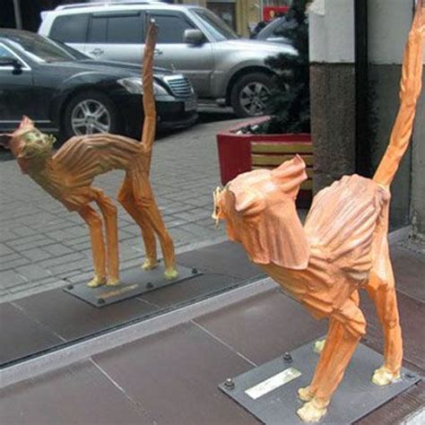 Кошки в скульптуре. Памятники кошкам. Скульптуры кошек. | Памятники ...