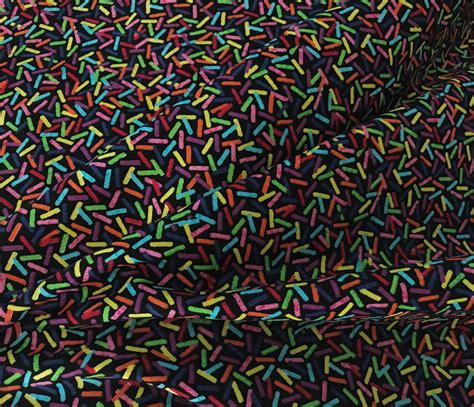 Tossed Confetti Fabric By The Yard Or Half Yards 100 Cotton Etsy