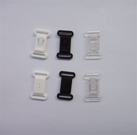 Bra Strap Clasps Clips Snap Plastic Hooks Swimwear Bikini