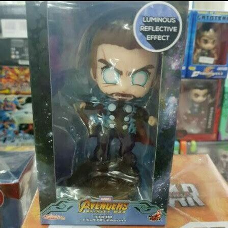 Jual Hot Toys Cosbaby Avengers Infinity War Thor Fighting Version Original Shopee Indonesia