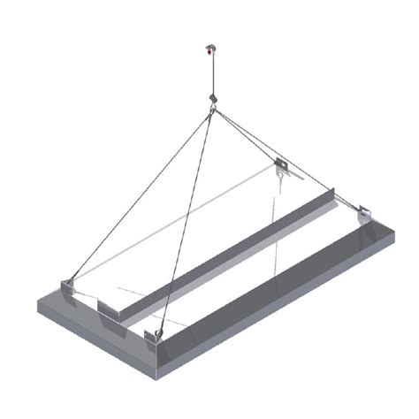 Wedgy Fig 753 Drop In Ceiling Mounted Light Fixture Support Ceas