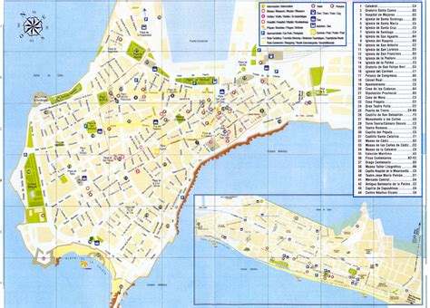 cadiz city tourist map full size gifex