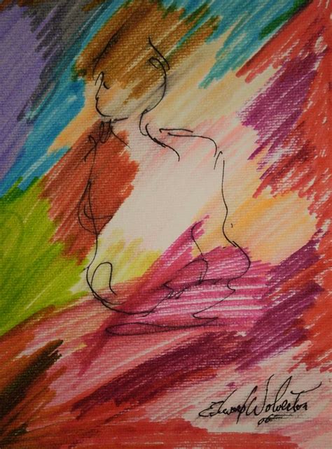 Nude Study G Mixed Media By Edward Wolverton Fine Art America