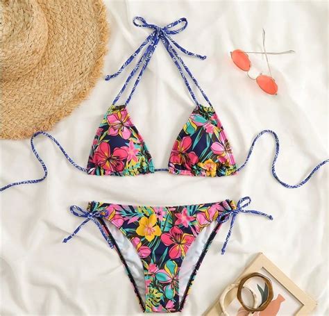 Bikini Floral Push Up Tropical S M L XL Neu und originalverpackt in Bussigny für CHF